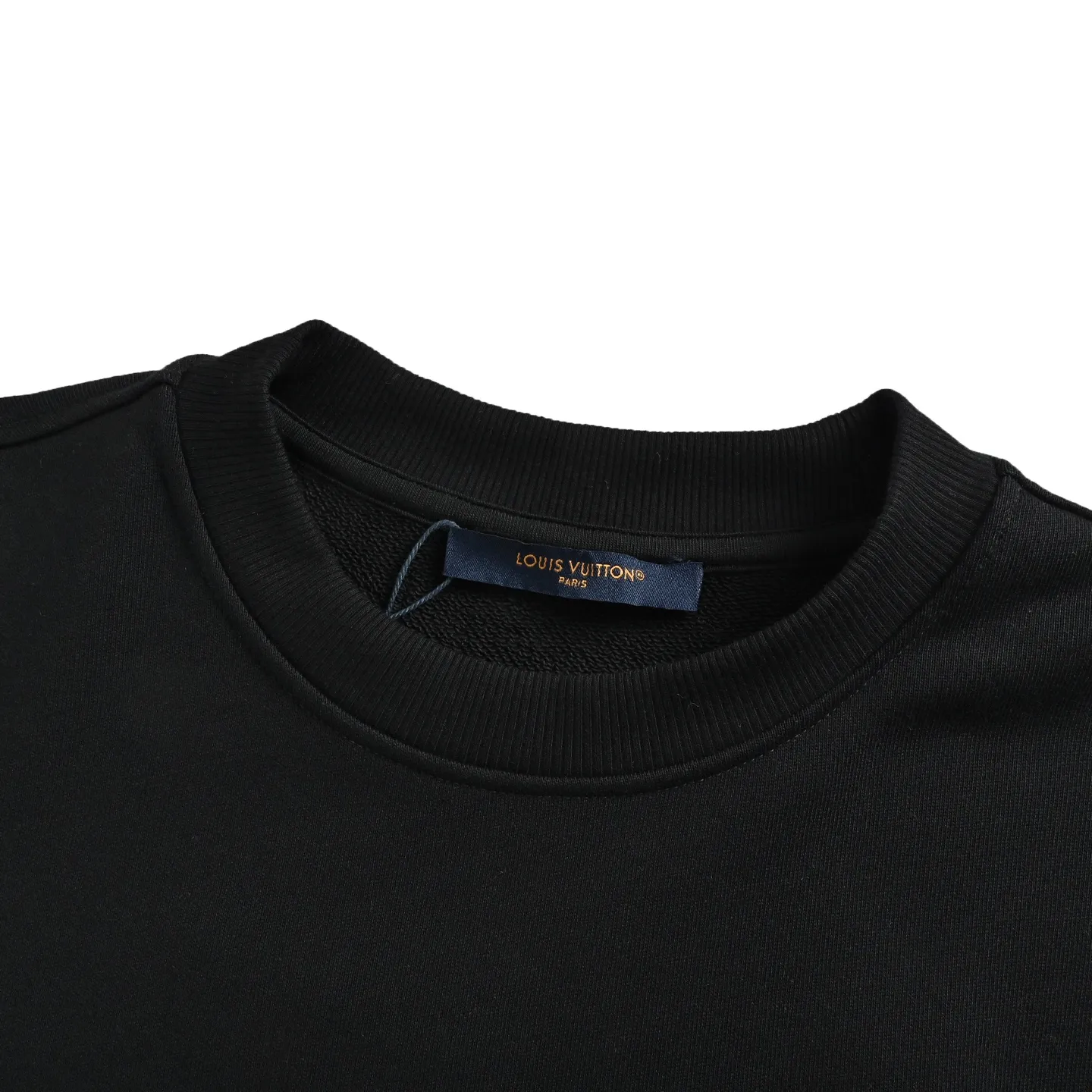 Louis Vuitton/Louis Vuitton beaded embroidered crew neck sweatshirt